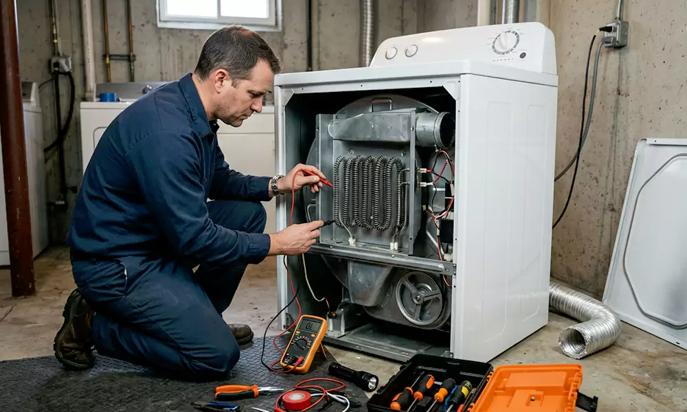 Dryer Not Heating Repair in Sayreville, NJ