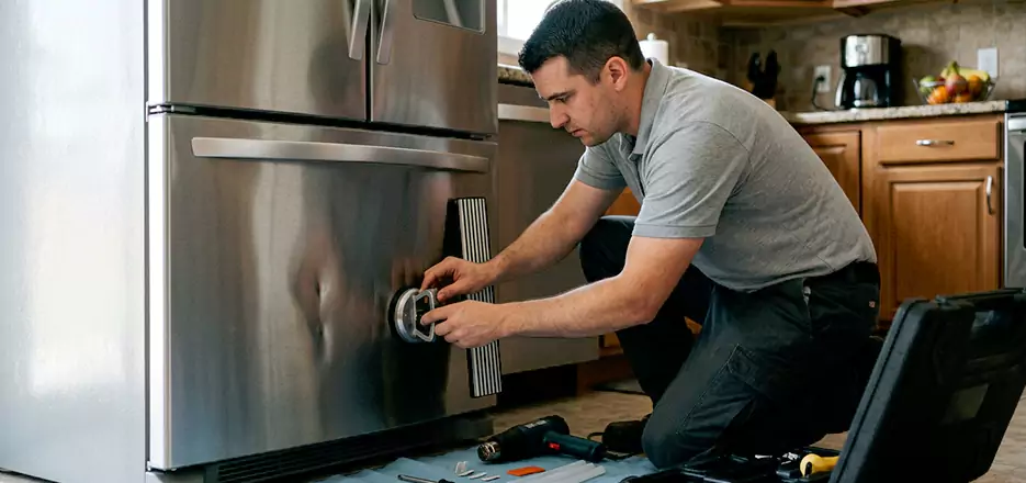 Refrigerator Panel Dent Repair in Sayreville