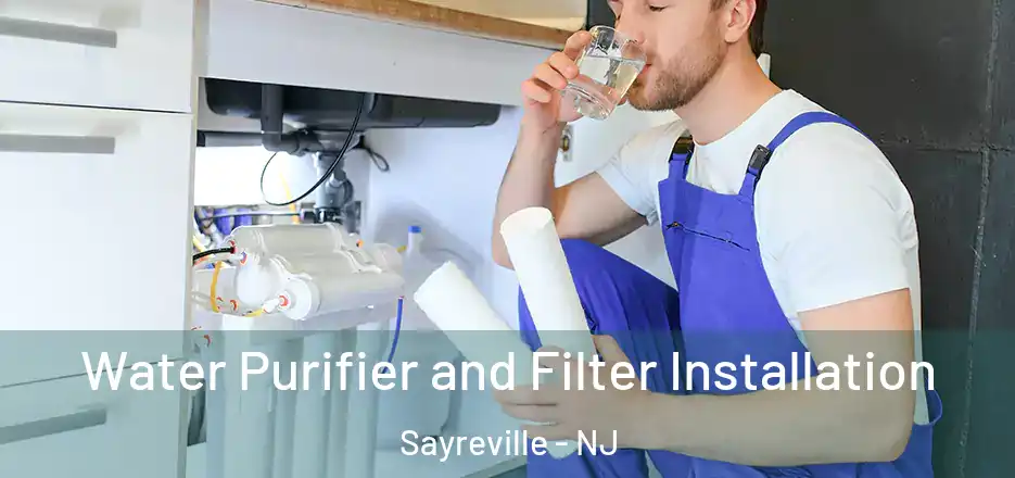 Water Purifier and Filter Installation Sayreville - NJ